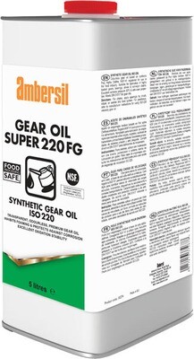 Ambersil 30274-AA Gear Oil Super 220 FG     5ltr