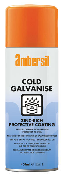 Ambersil 30291-AA Cold Galvanise Spray 400ml