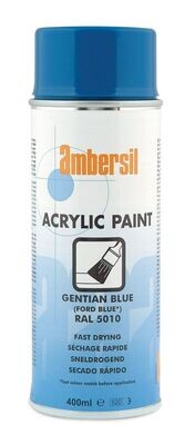 Ambersil 20555-AA Acrylic Paint Ford Blue RAL 5010 400ml