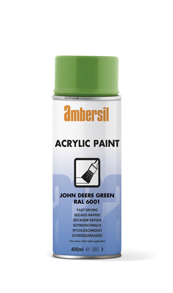 Ambersil 20558-AA Acrylic Paint John Deere Green RAL 6001 400ml