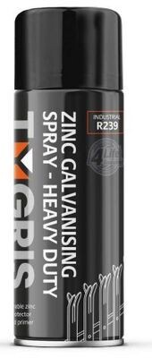R239 - TYGRIS Heavy Duty Zinc Galve Spray 400 ml