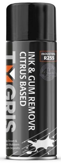 R255 - TYGRIS Ink &amp; Gum Remover (Citrus) 400 ml