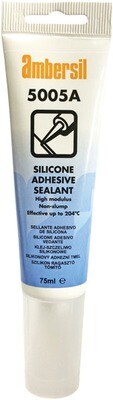 Ambersil 31644-AB 5005A Silicone Adhesive Sealant 75ml