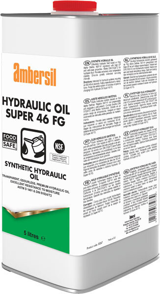 Ambersil 30267-AA Hydraulic Oil Super 46 FG  5ltr