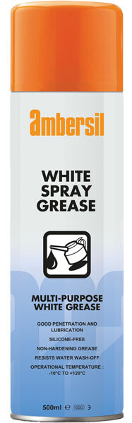 Ambersil 31617-AA White Spray Grease 500ml