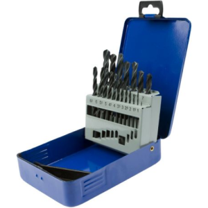 Metal Drill Bit Set - HSS - Metric - 19pc