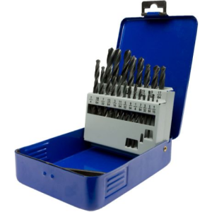 Metal Drill Bit Set - HSS - Imperial - 21pc