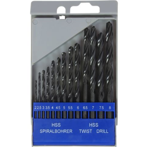 Metal Drill Bit Set - HSS - Imperial - 13pc