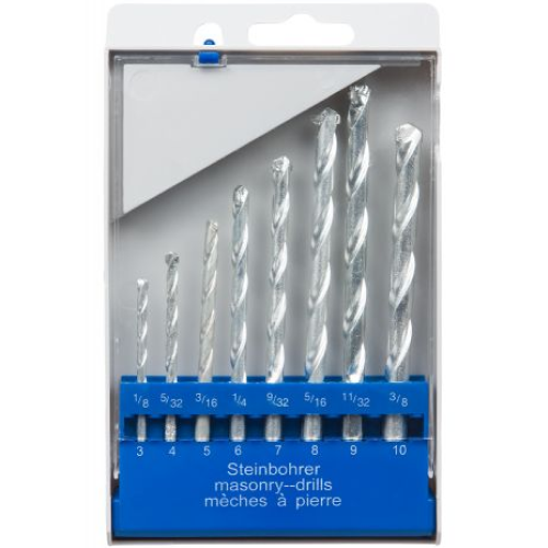 Profi Masonry Drill Bit Set - 8pc