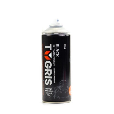 P330 - TYGRIS Black High Temperature Paint 400 ml