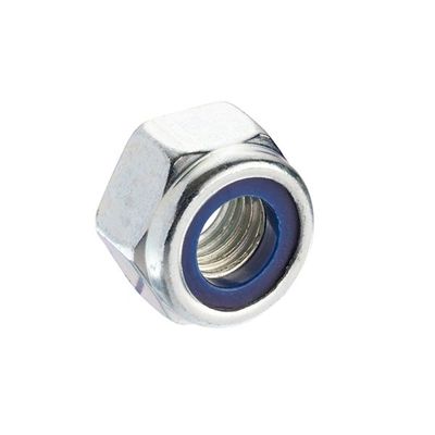 Nyloc Nuts - Type P - Bright Zinc Plated BZP Grade 10.9