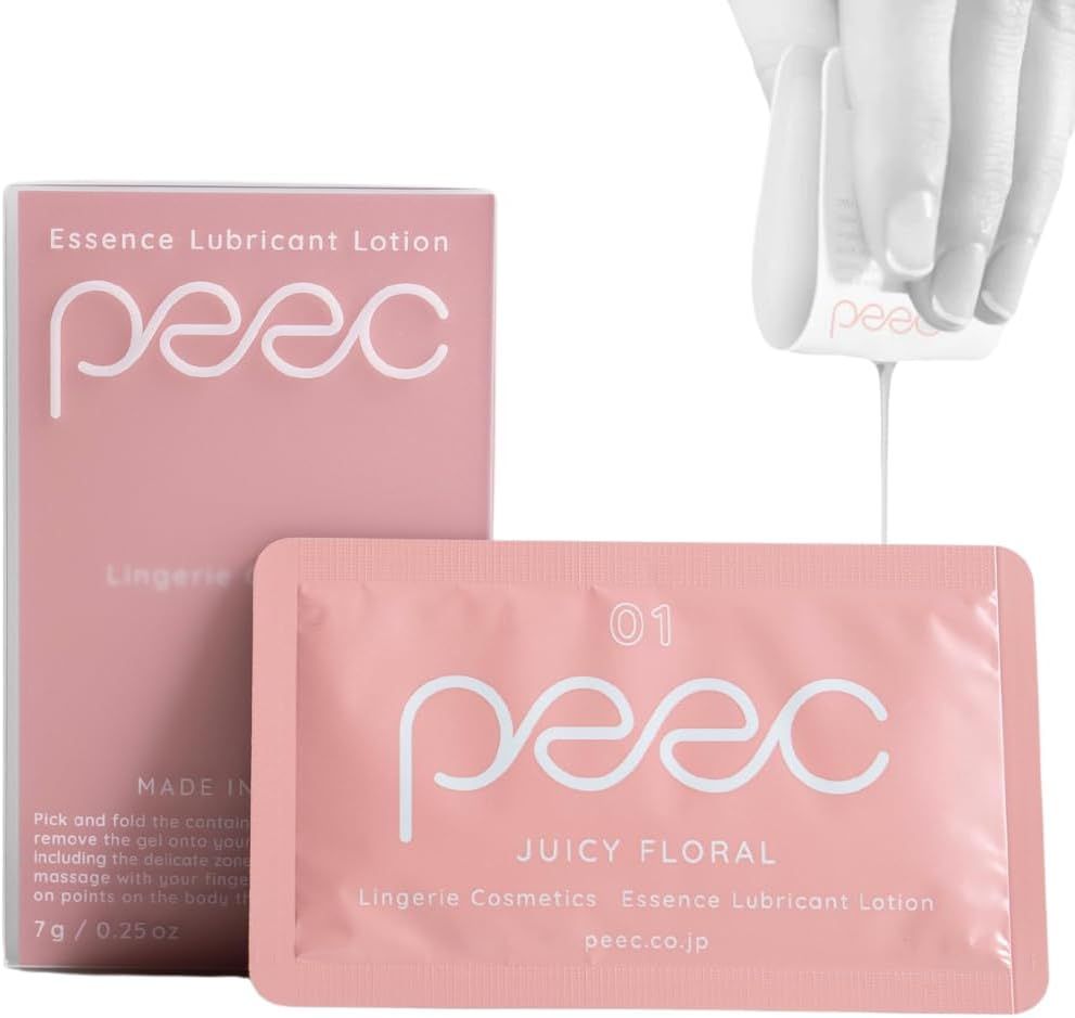 peec ピーク ローション 7g 5枚入 デリケートゾーンケア 性交痛 潤滑剤 美容成分配合 保湿 個包装 日本製