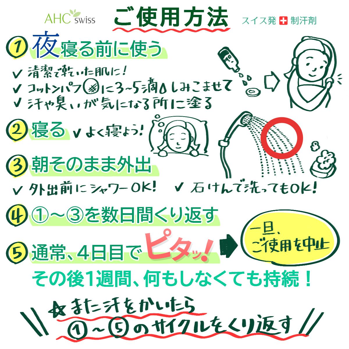 AHCセンシティブ50ml 2本セット（大サイズ）