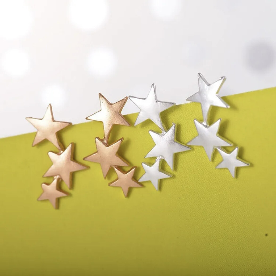 Pendientes Estrellas Doradas