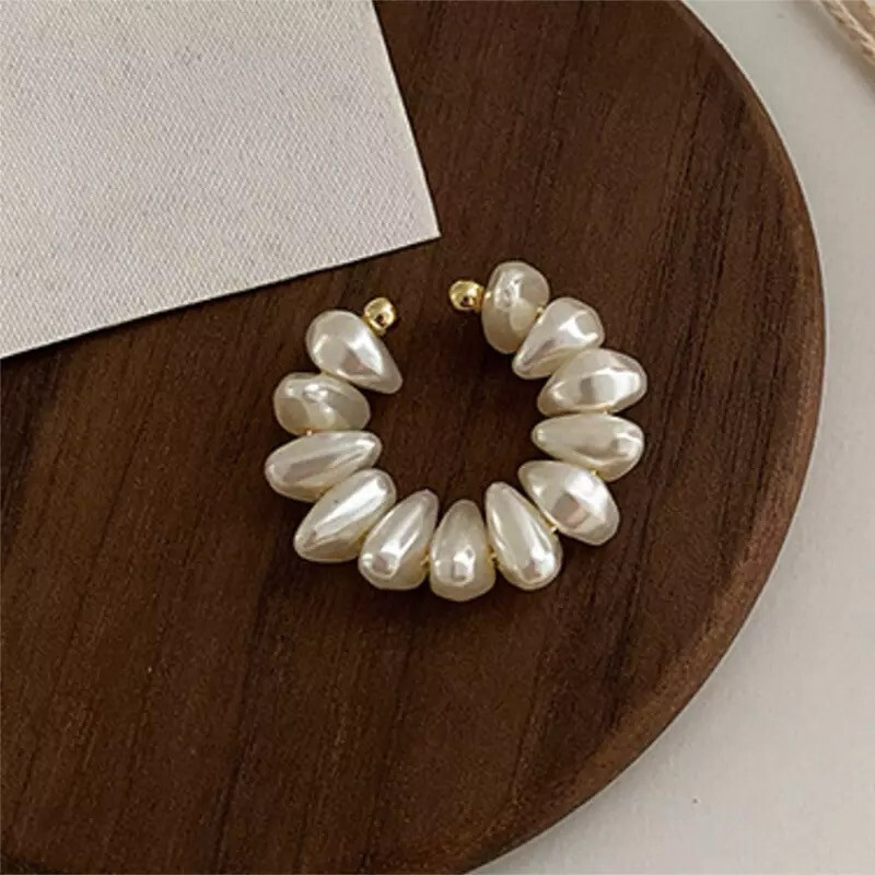 Earcuff Perlas
