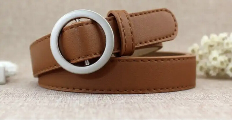 Camel Leather Belt