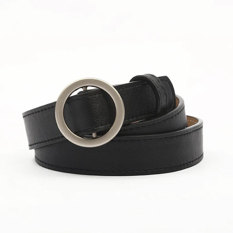 Black Leather Belt