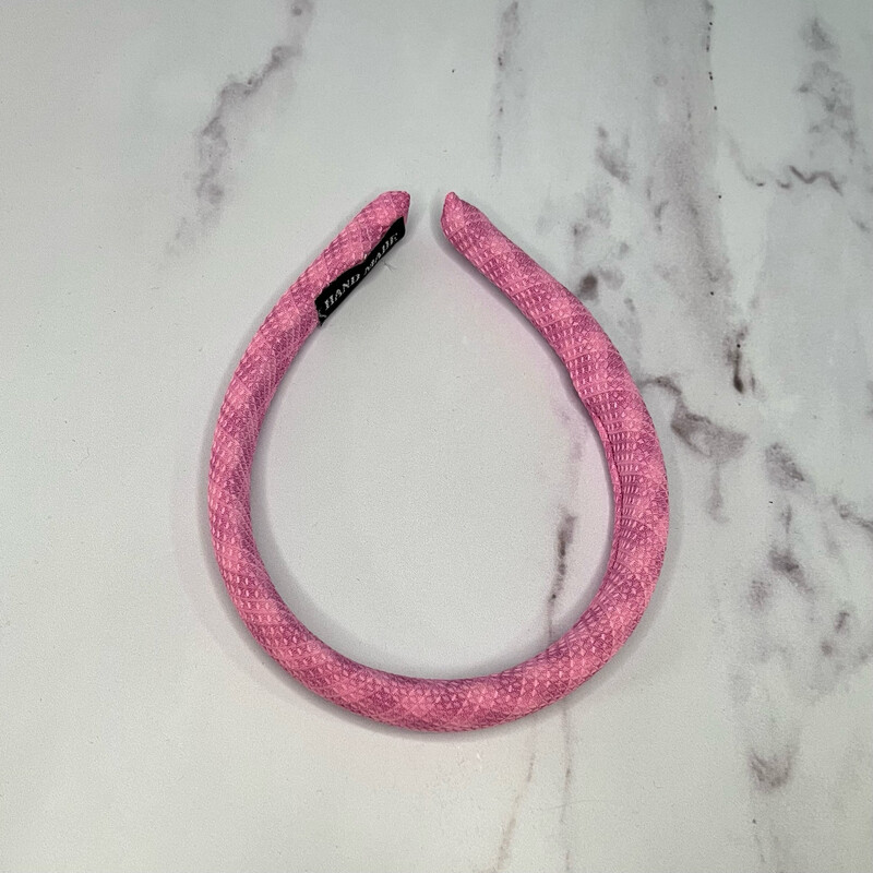 Pink headband