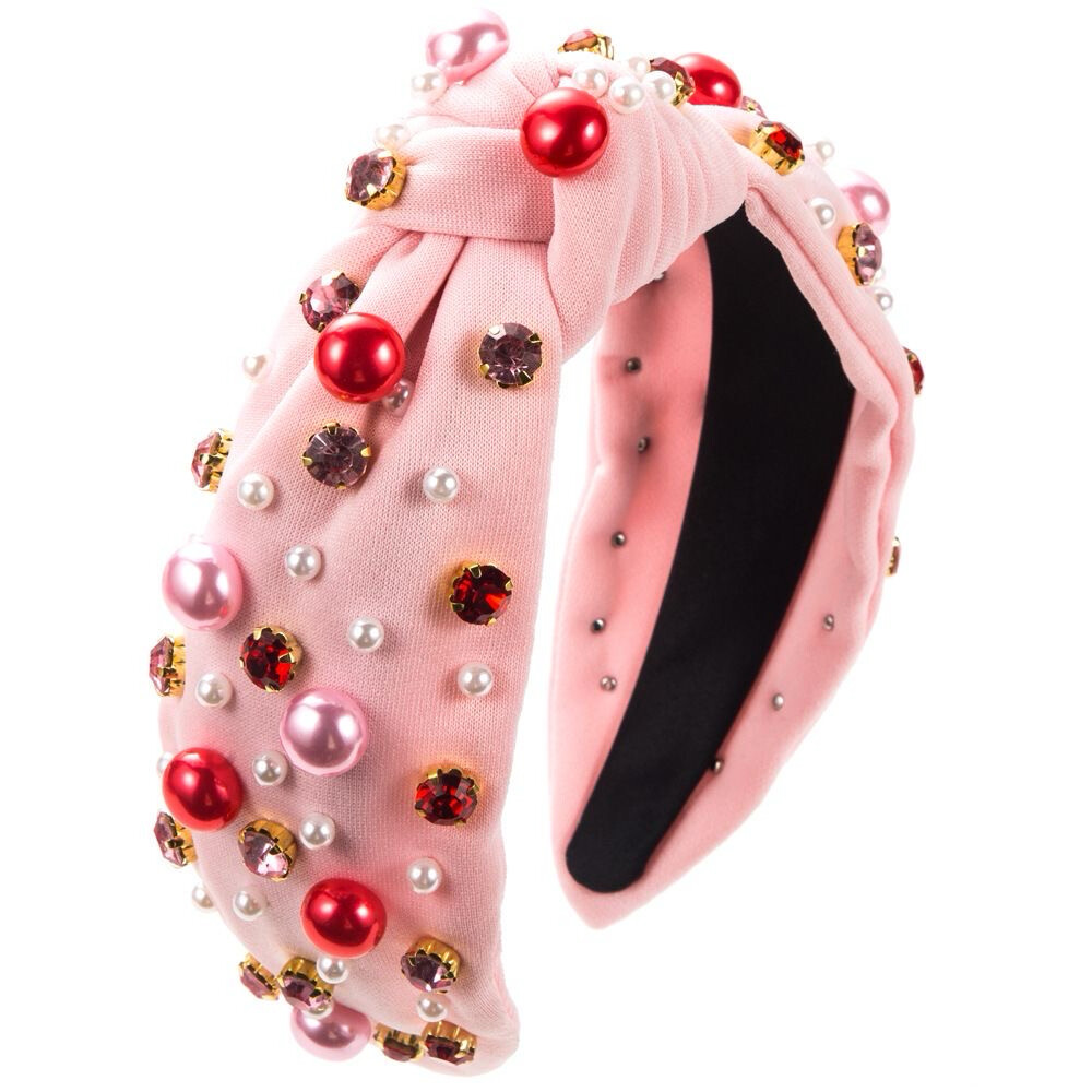 Light Pink Pearl Headband