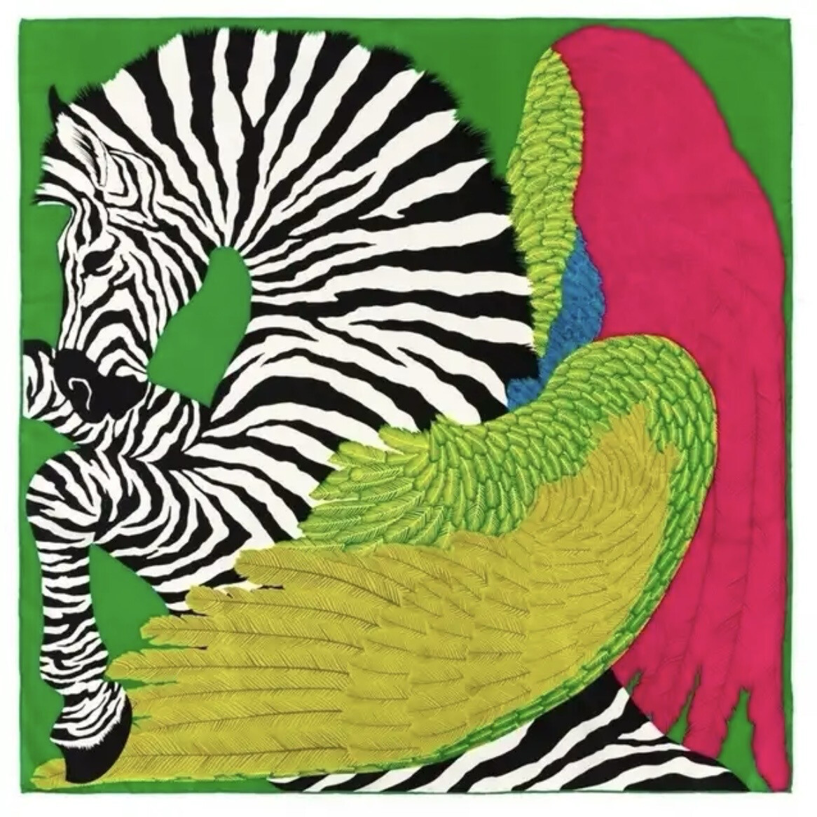 Zebra scarf