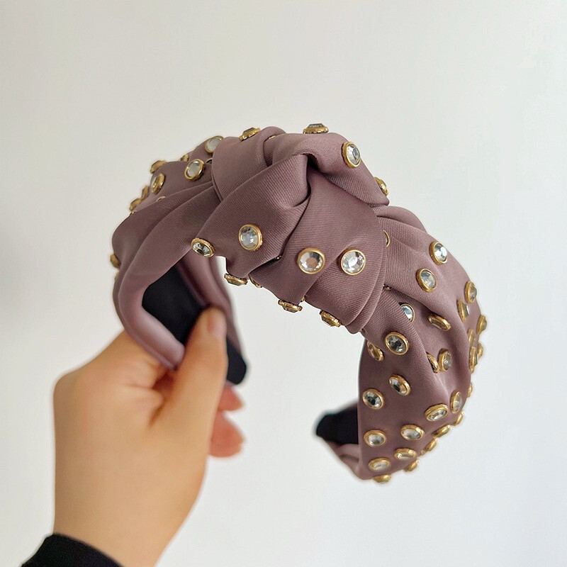 Lilac Vinchas Satin Headband