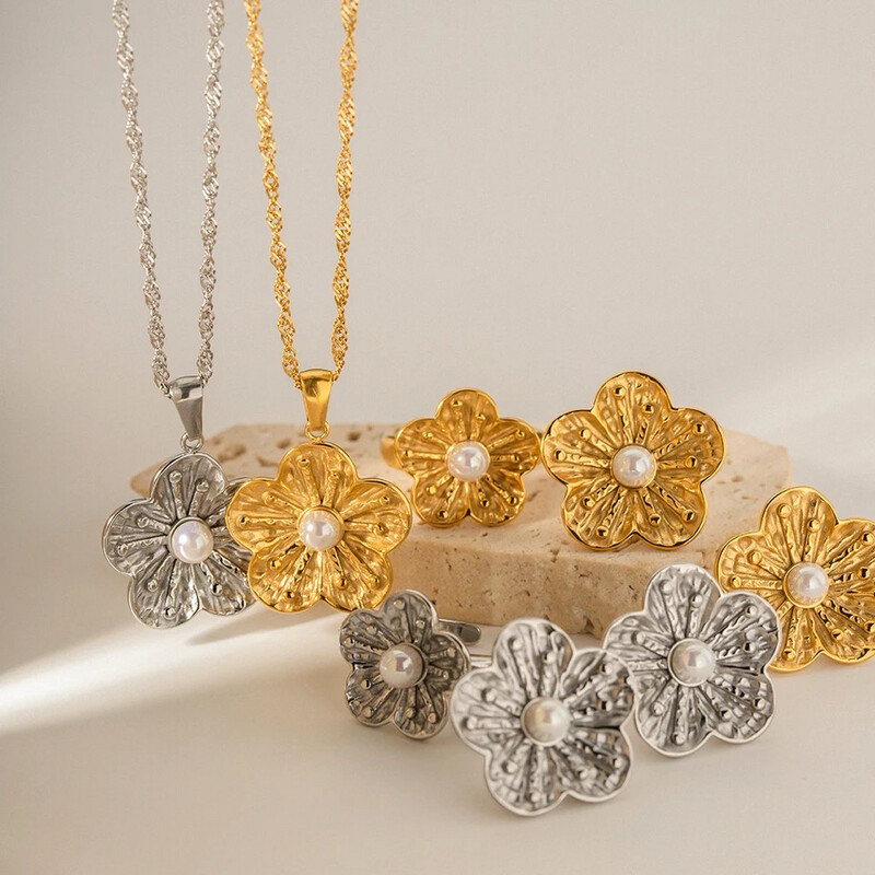 Flower Gold Set