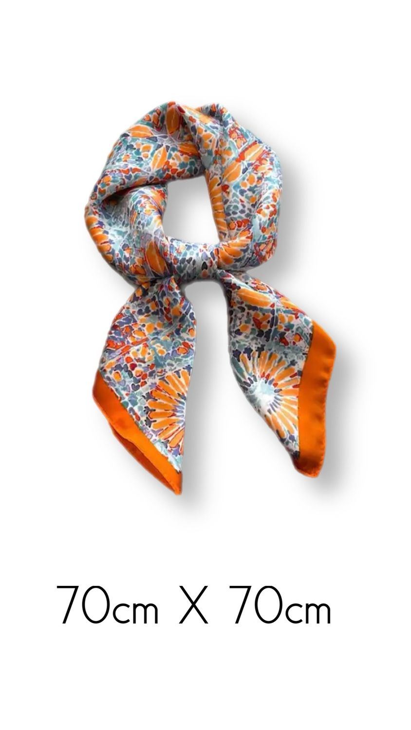 Orange Scarf