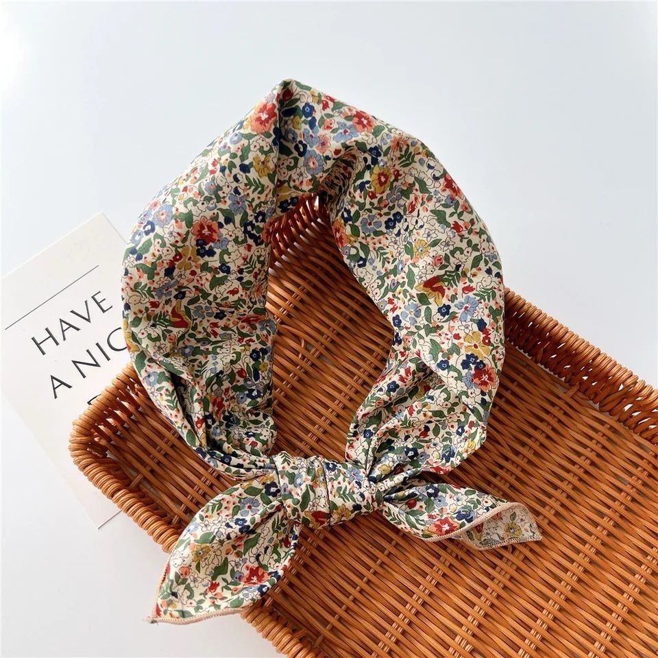 Flowers Colorful Scarf