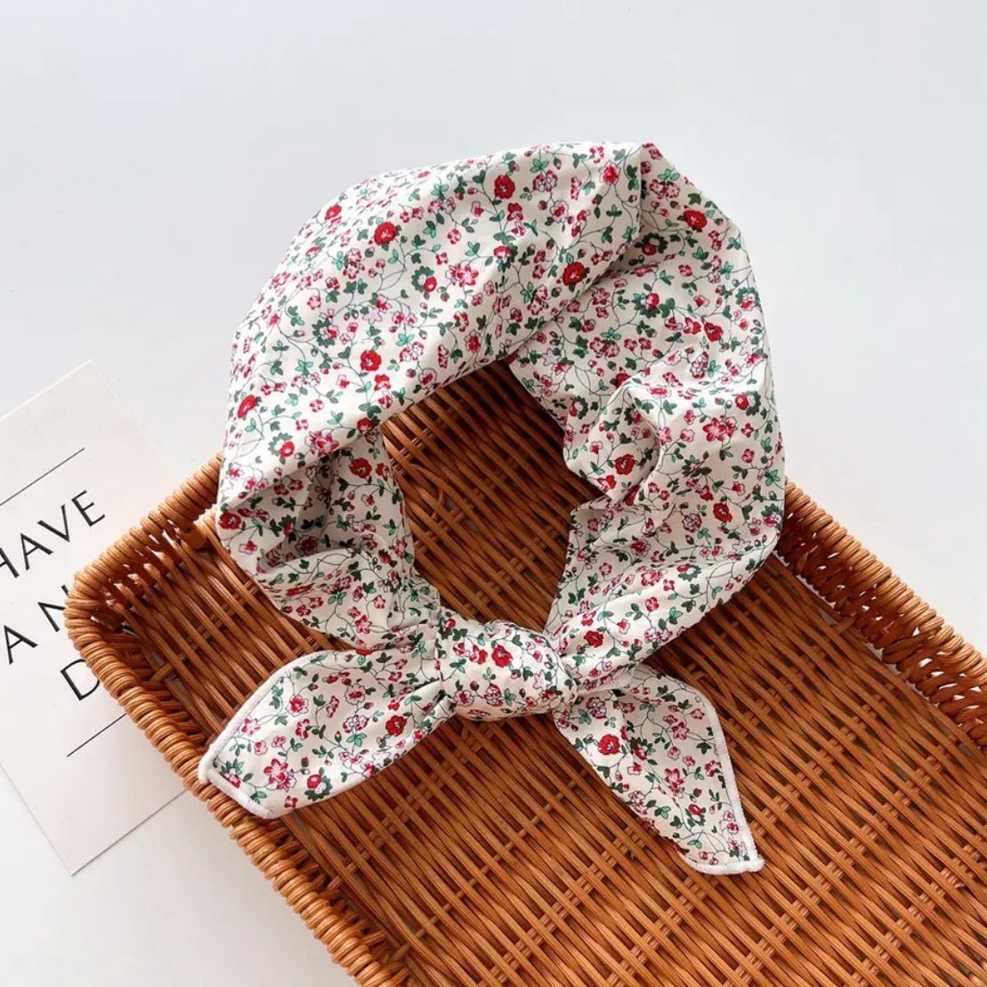 Fucsia Flowers Scarf