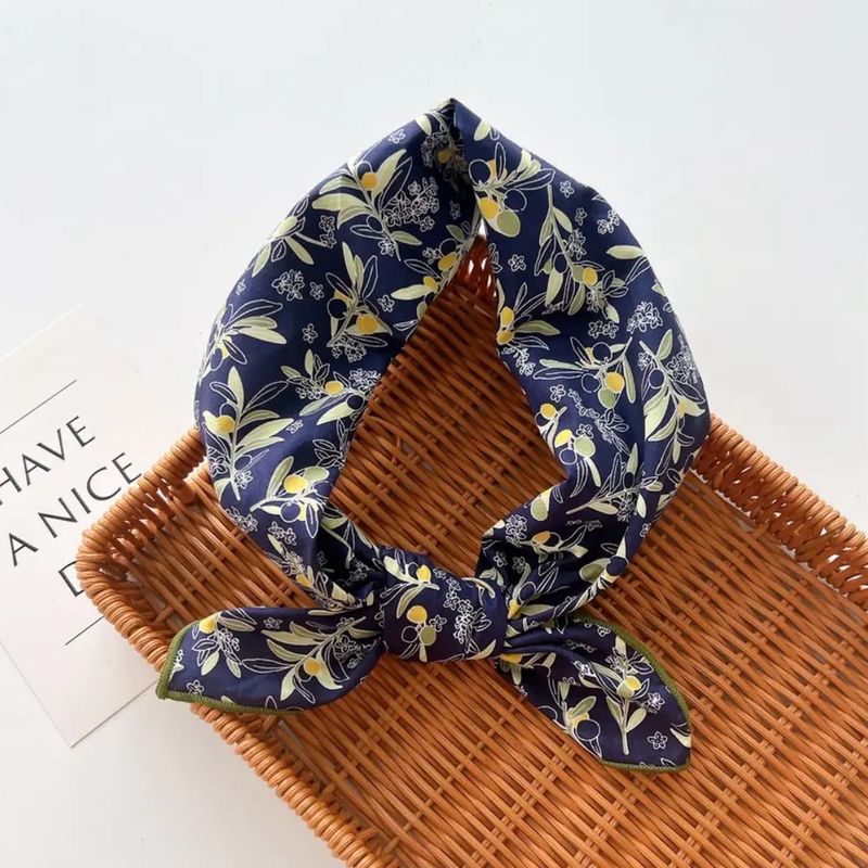 Blue Olive Scarf