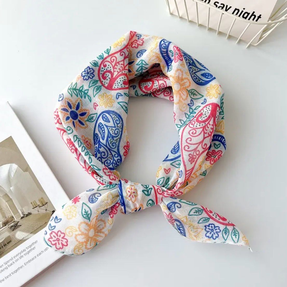 Flowers and Petals Scarf