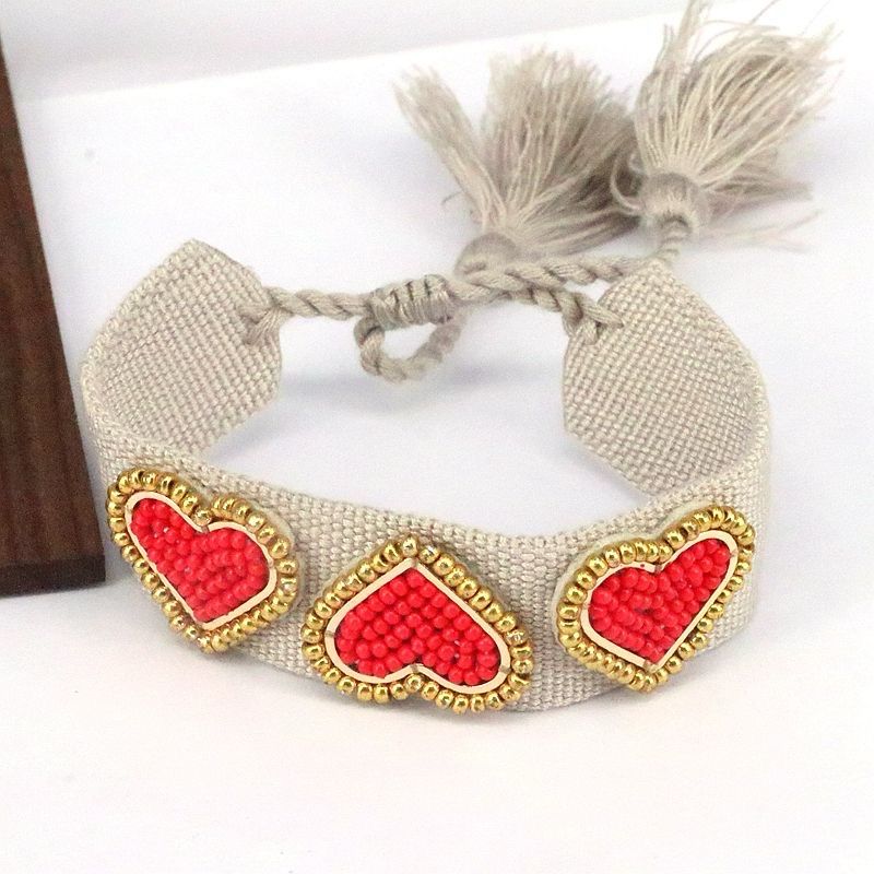 Red Hearts Brazalete