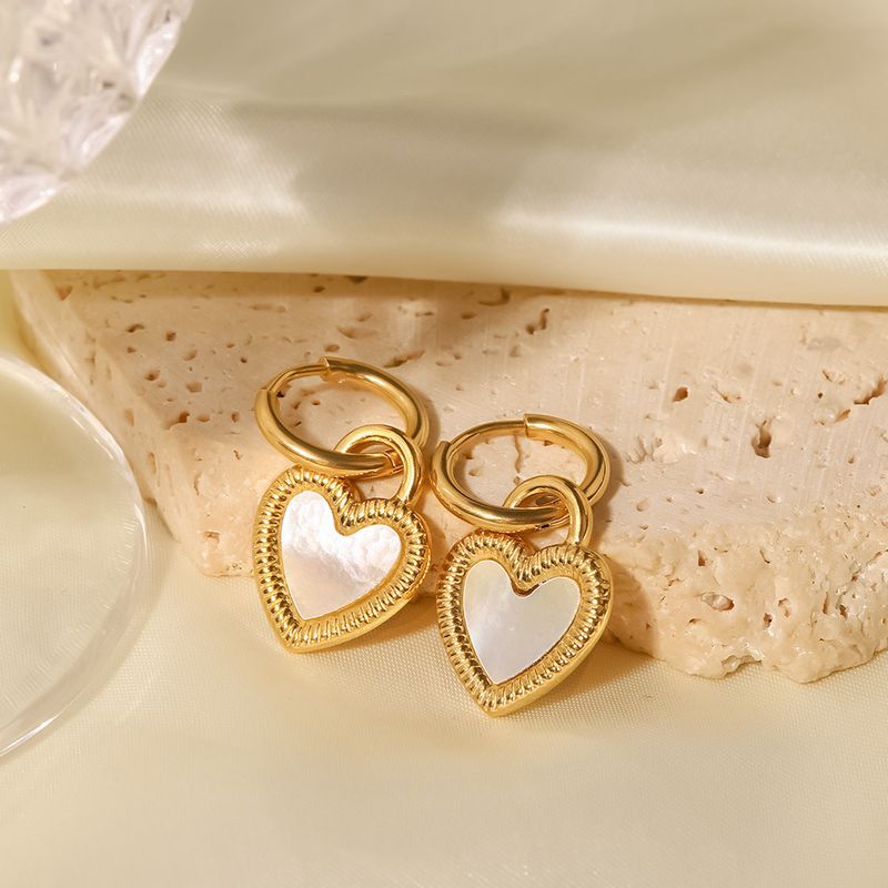 Gold Hearts Earrings