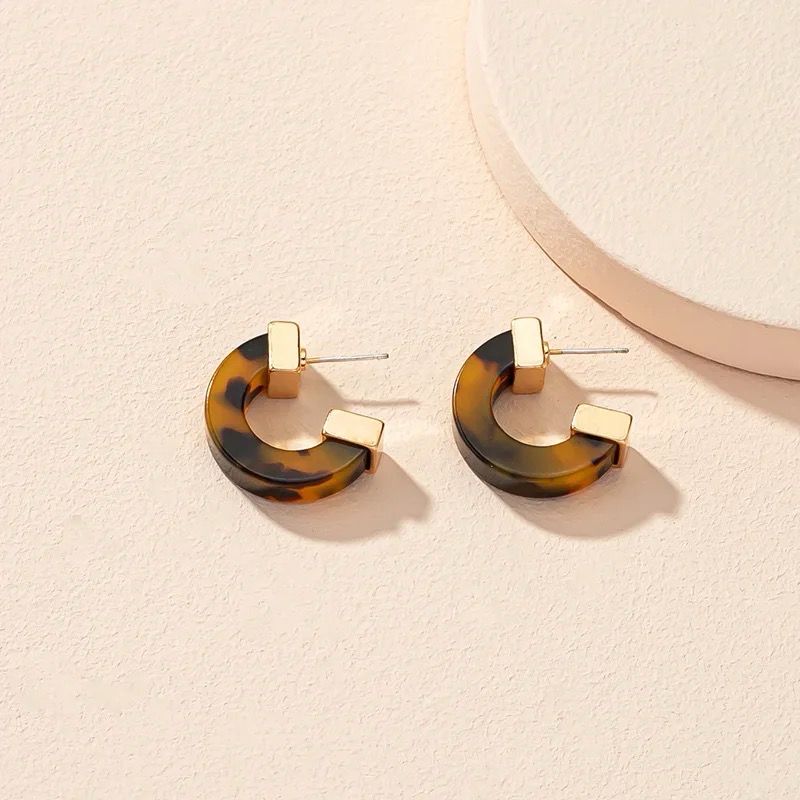 Animal print Acrylic Earrings