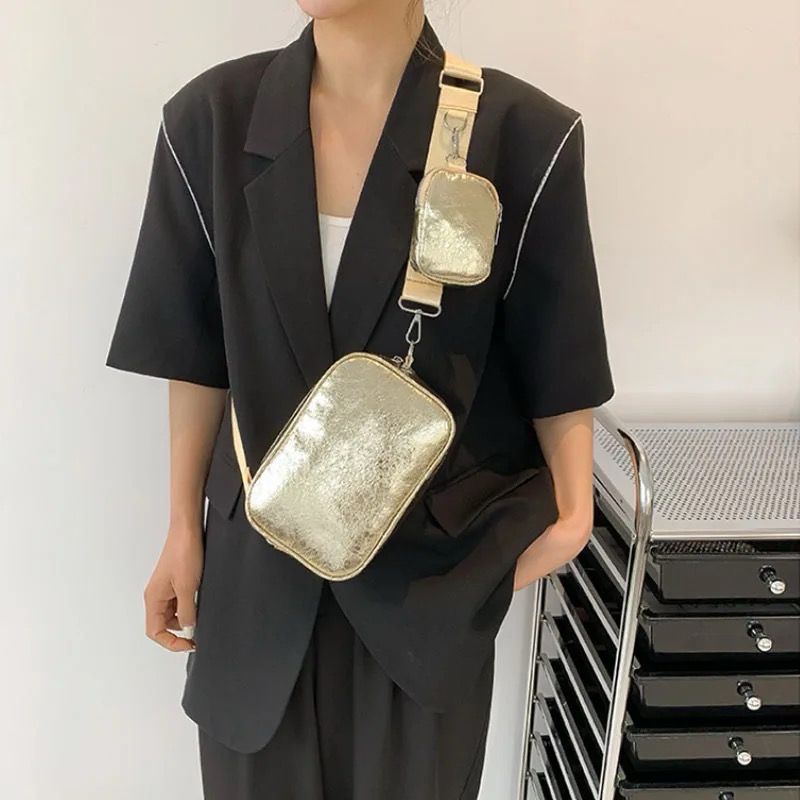 Gold Metalic Bag