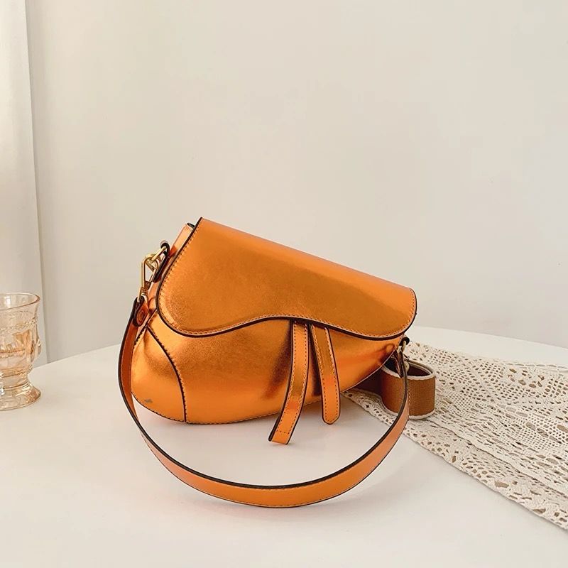 Orange Metalic Bag