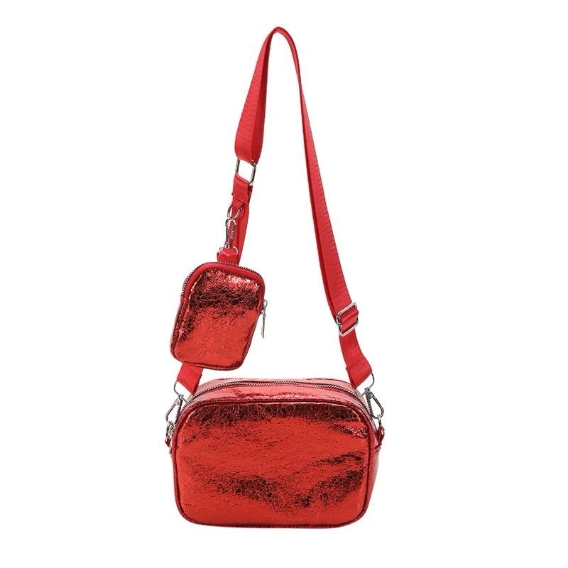 Red Metalic Bag