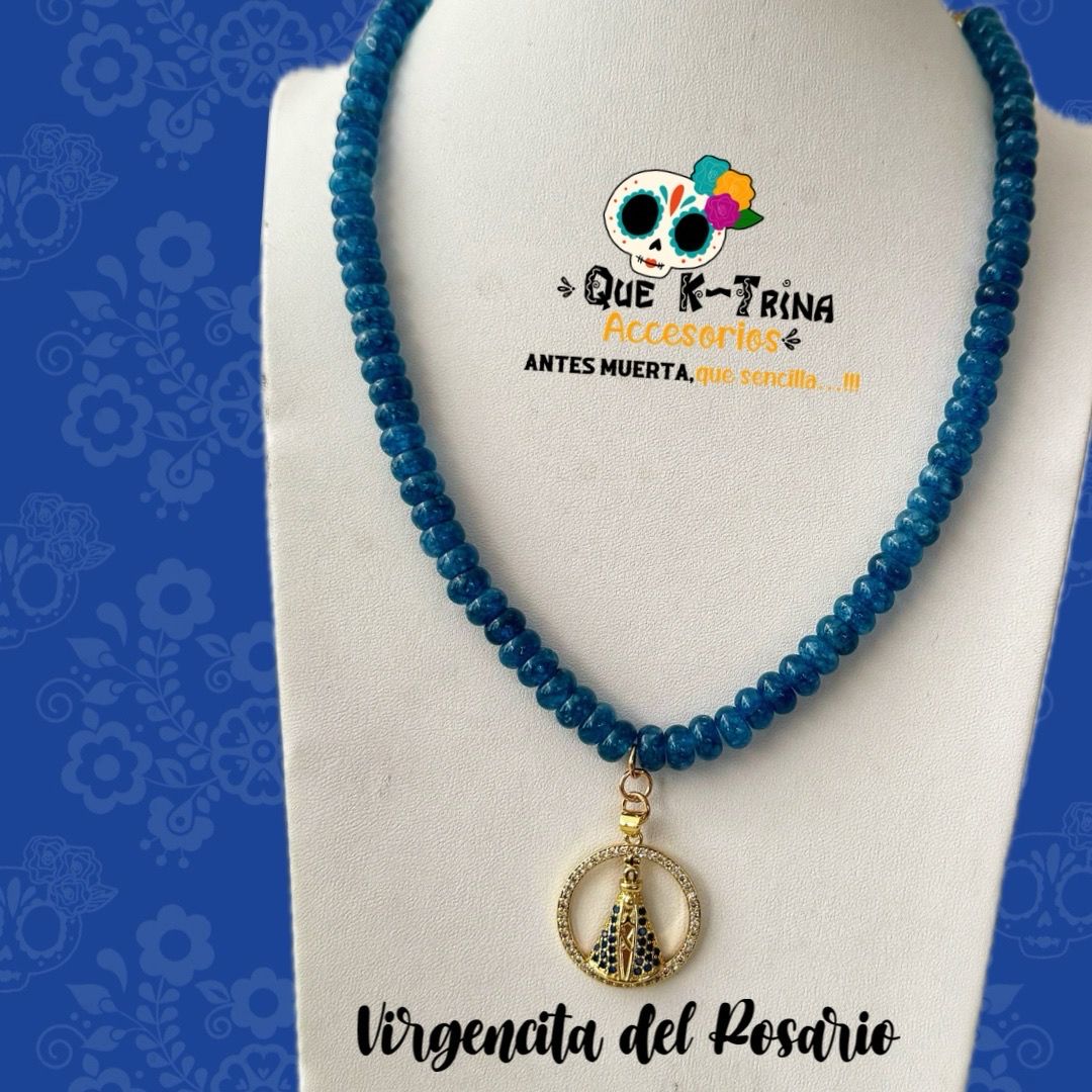 Collar Virgen del Rosario