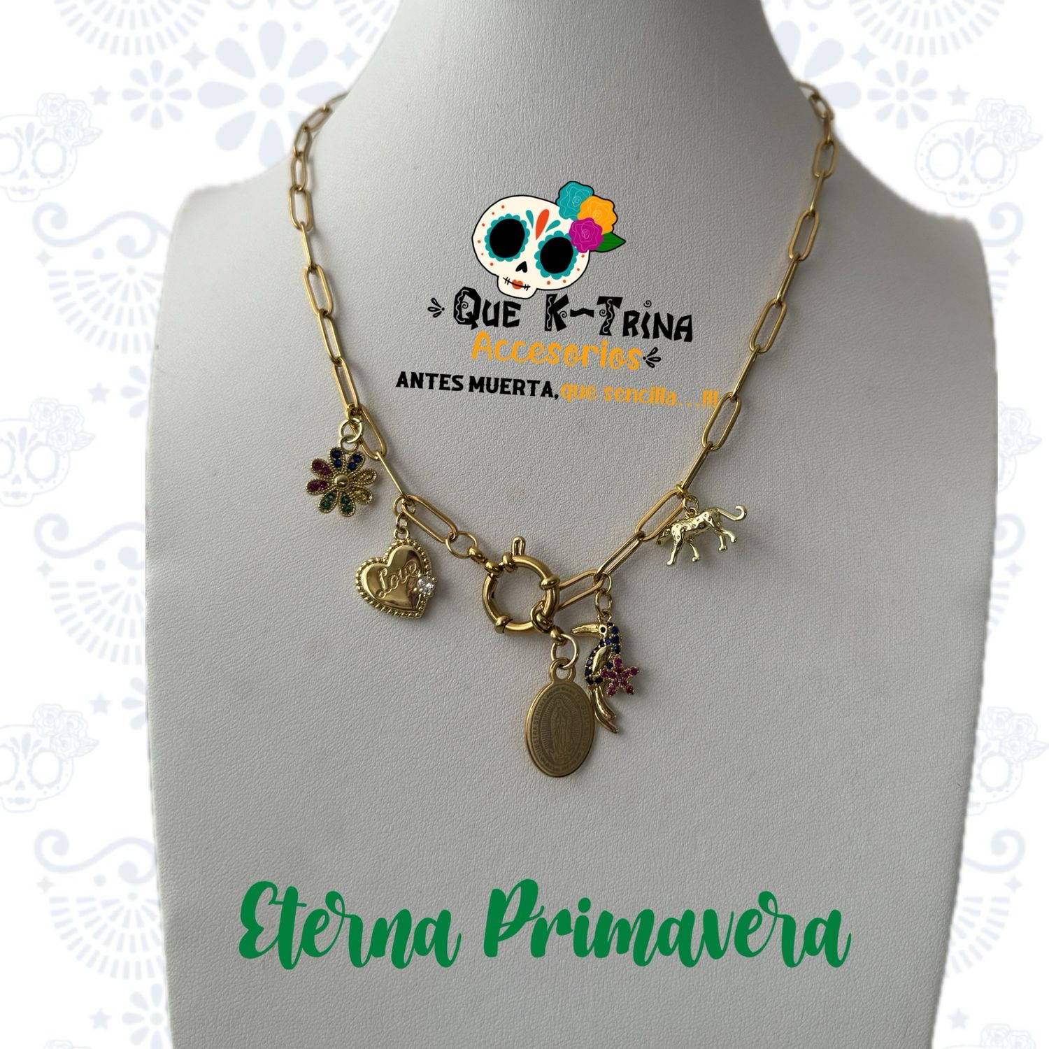 Collar Charm Eterna Primavera