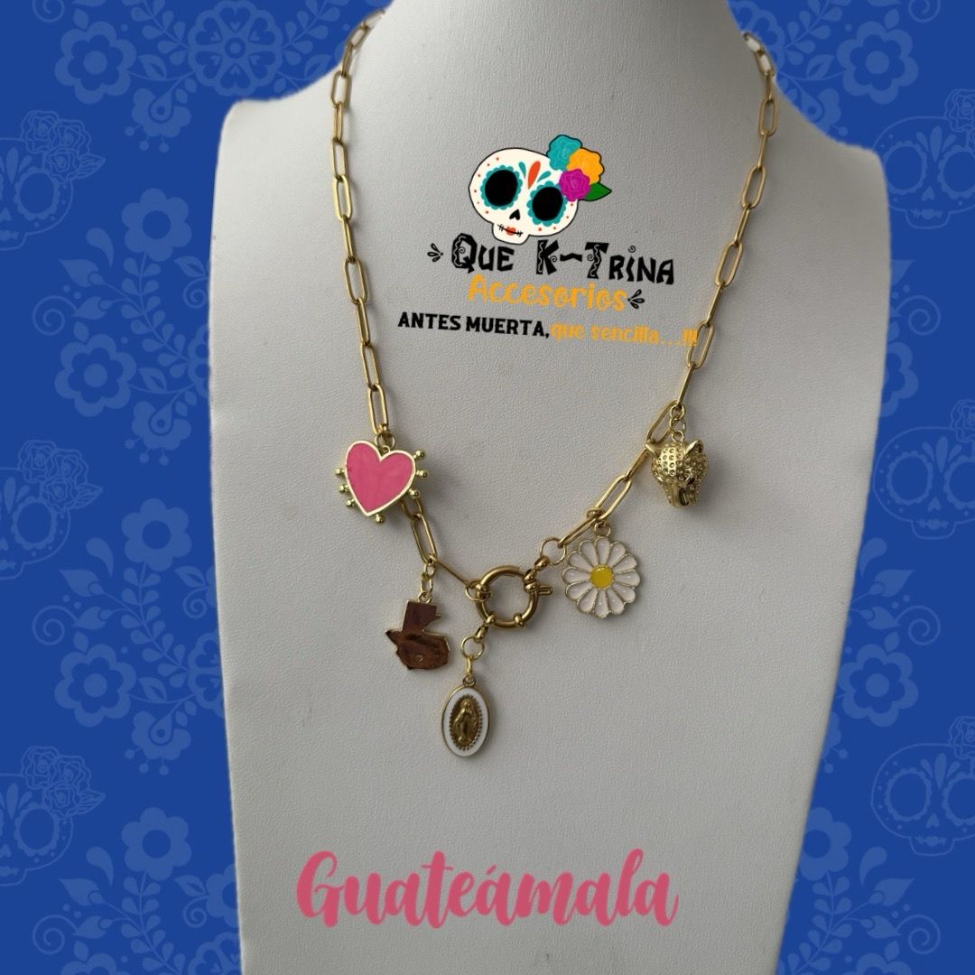 Collar Charm GuateAmala
