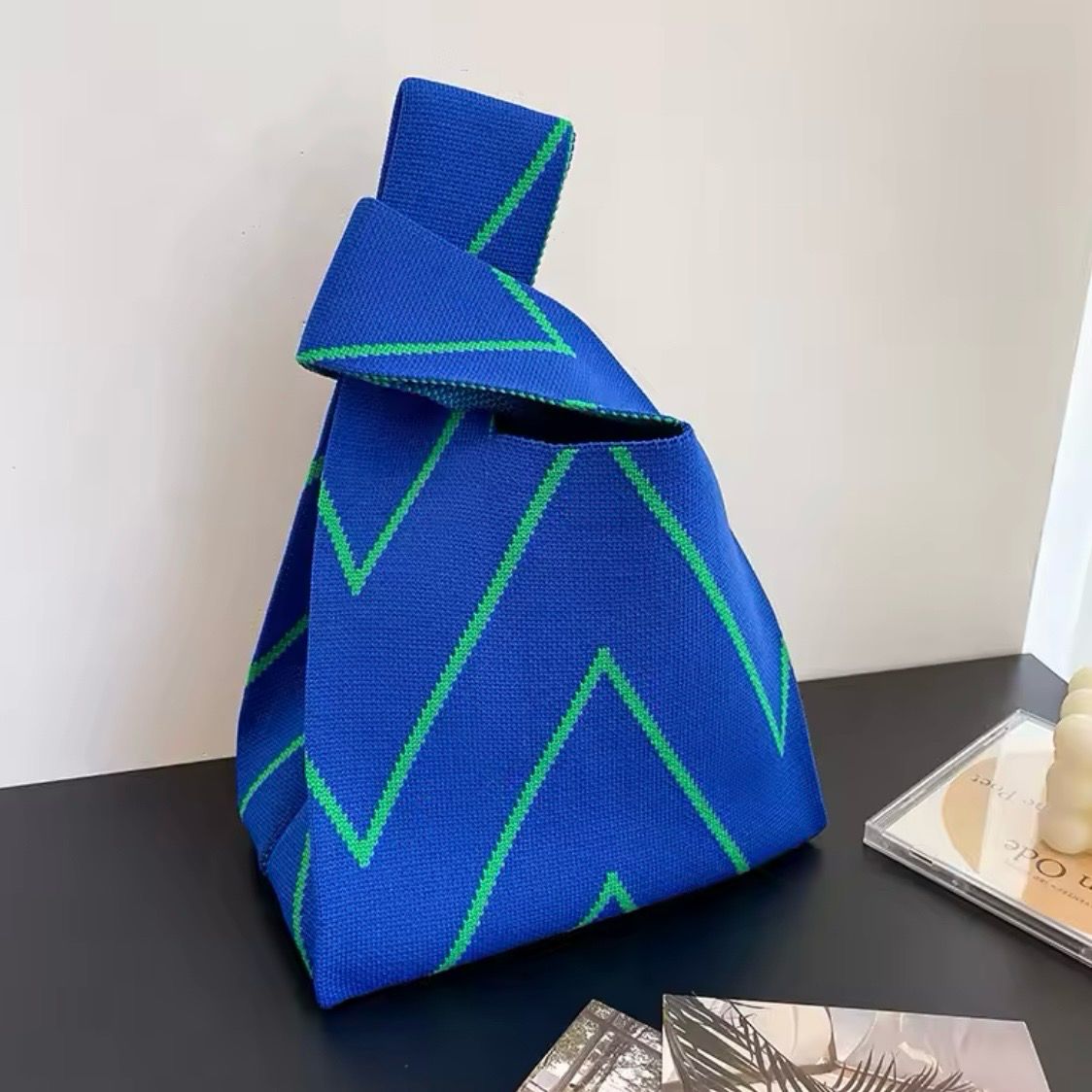 Tote Bag azul verde