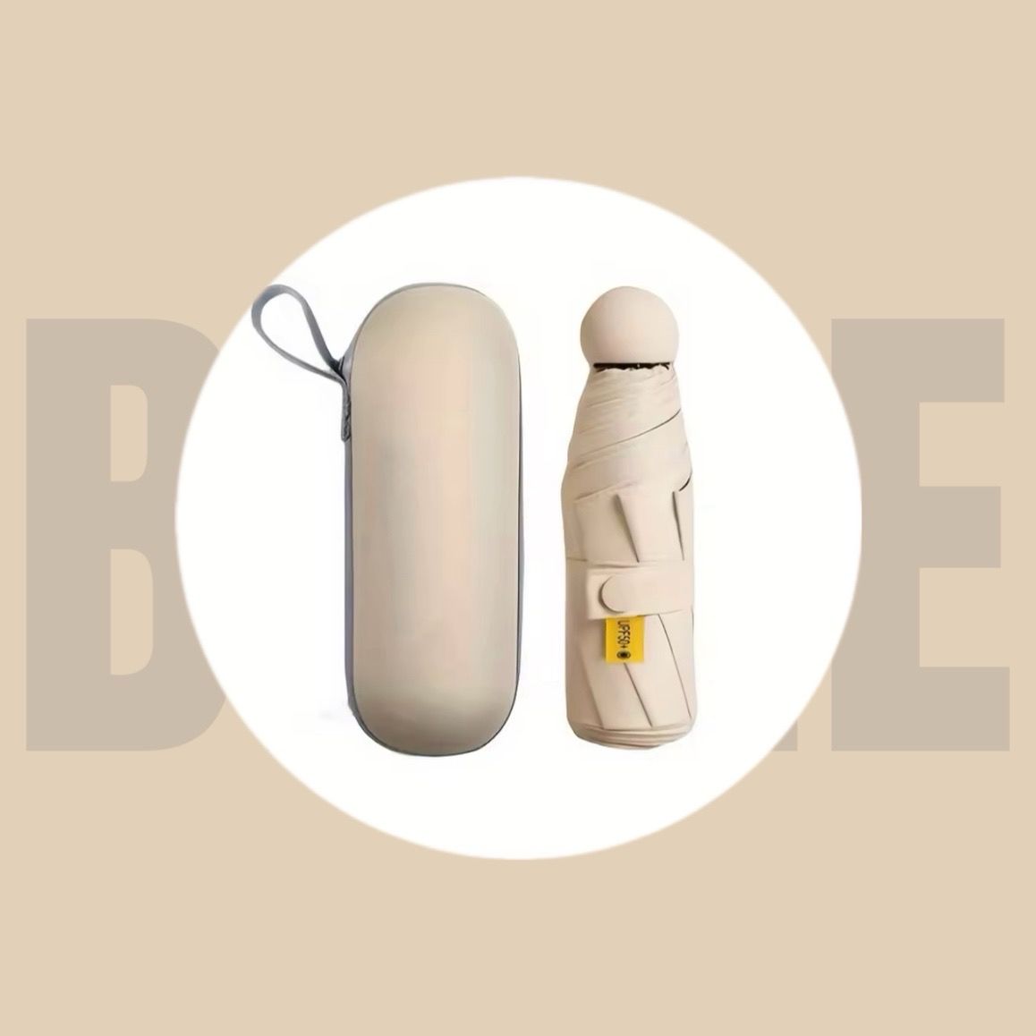 Sombrilla beige