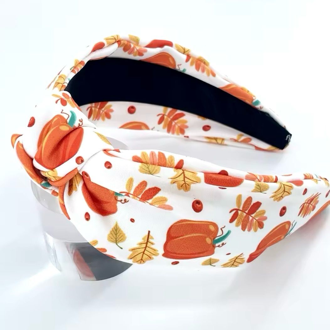 Pumpkin Headbands