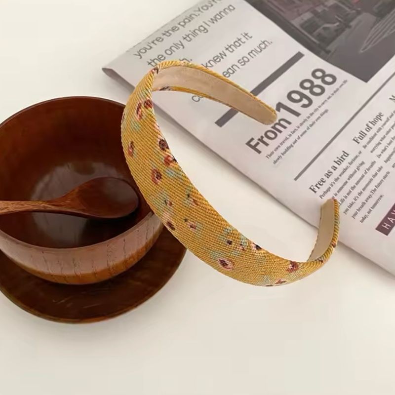 Yellow autumn Headband