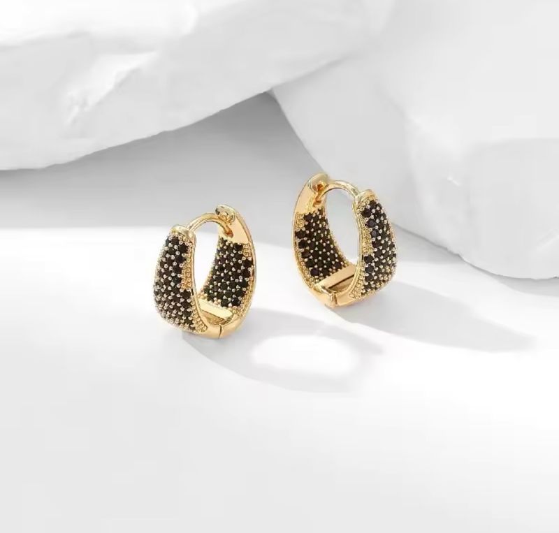 Argollas Zirconias Negras