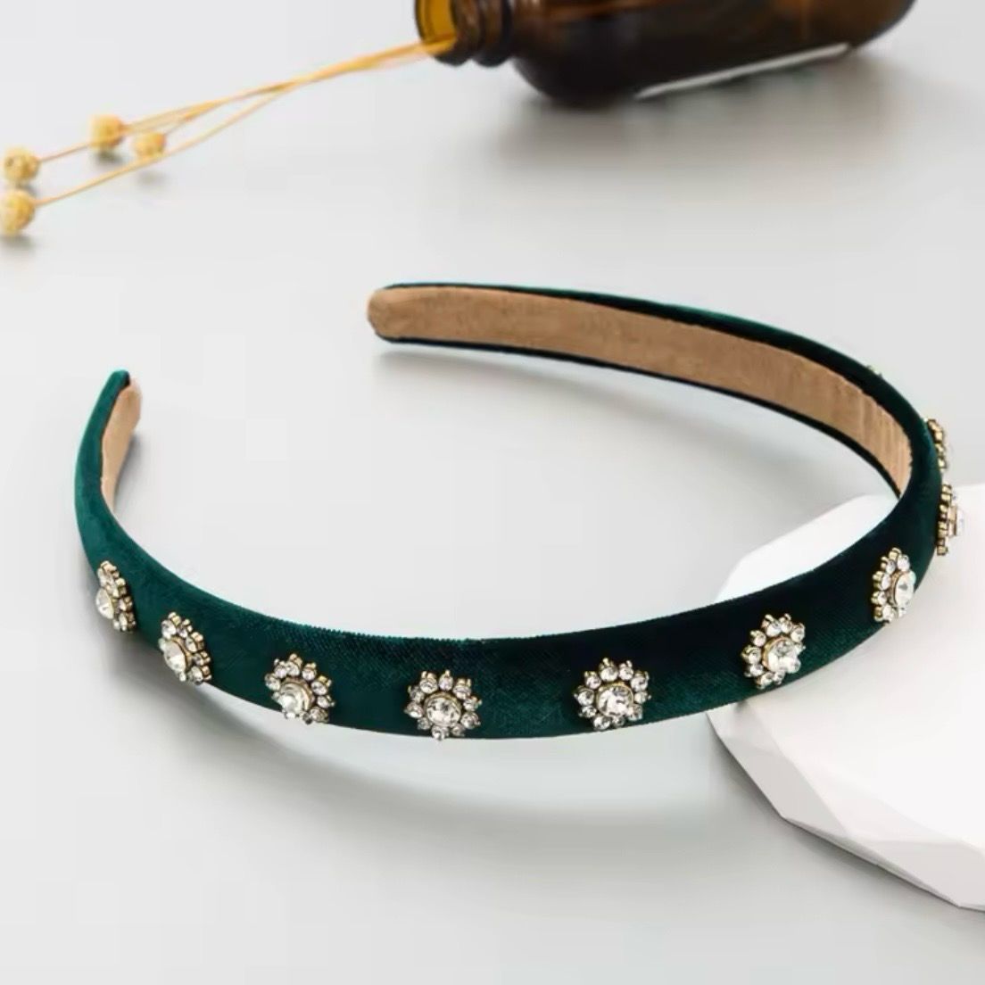 Green Diamond Headband
