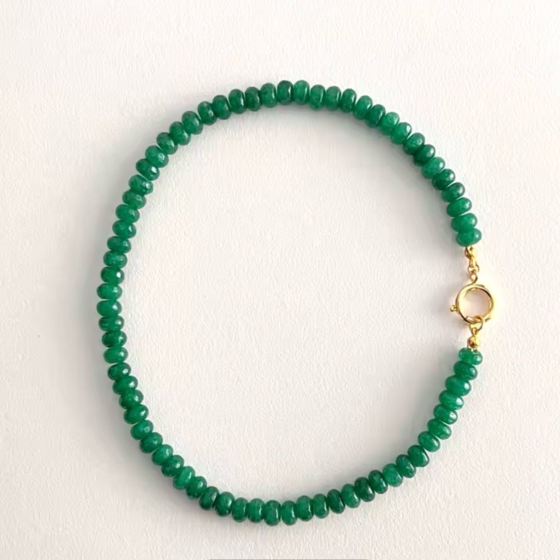 Collar verde Navidad