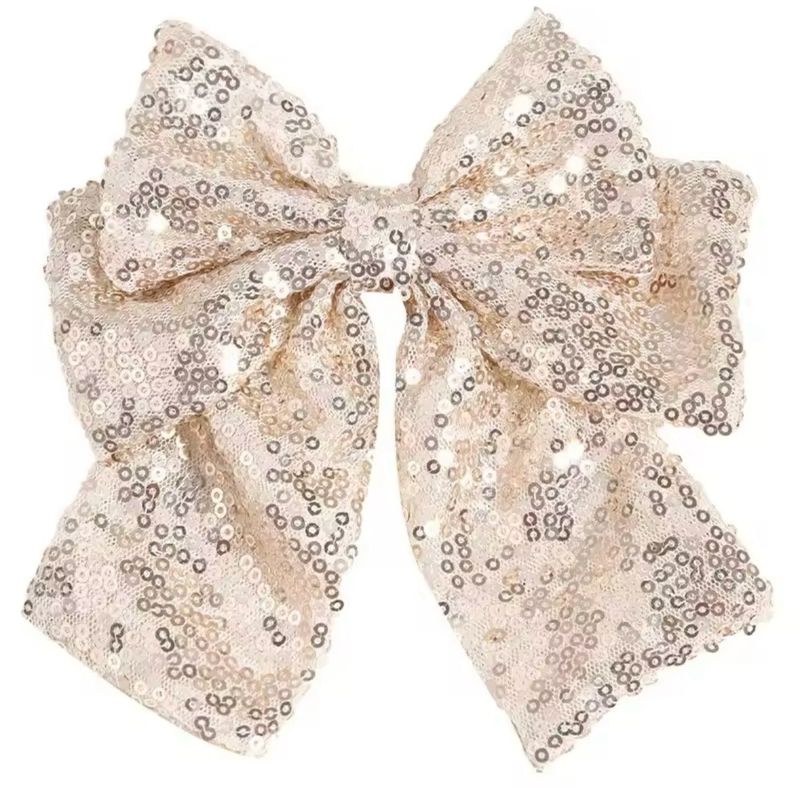 Gold Sequin Hairbow