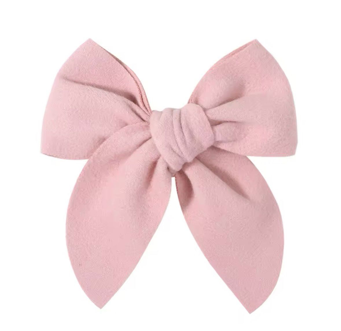 Rosewood Cotton Hairbow
