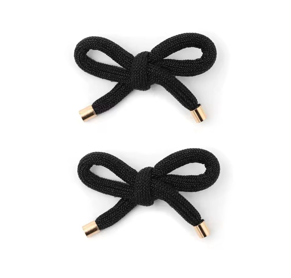 Black Rope Hairbow